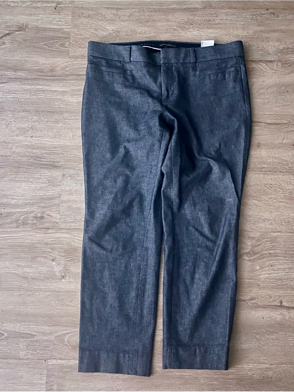 Banana Republic Gray Sloan Dress Pants Size 8 Petite